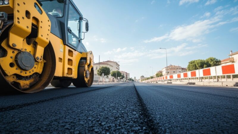 Utrudnienia w ruchu na DK59 w Giżycku z powodu przebudowy ul. Obwodowej