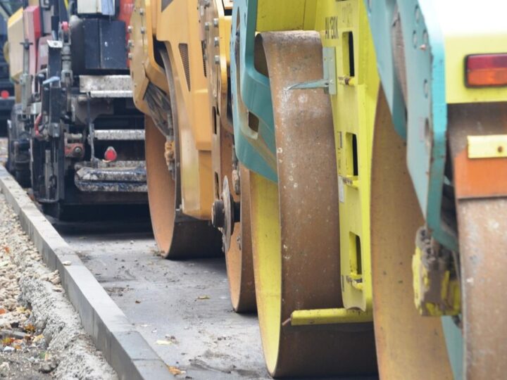 Zaawansowane prace budowlane na ul. Obwodowej w Giżycku