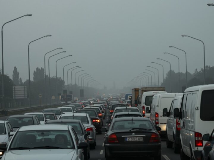 Zimowa sceneria zachwyca, ale wymaga ostrożności na drogach