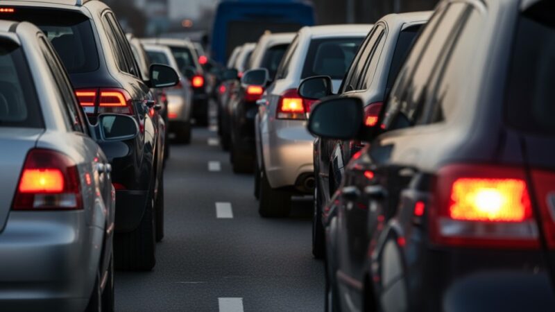 Utrudnienia w ruchu z powodu Jarmarku Bożonarodzeniowego w Giżycku