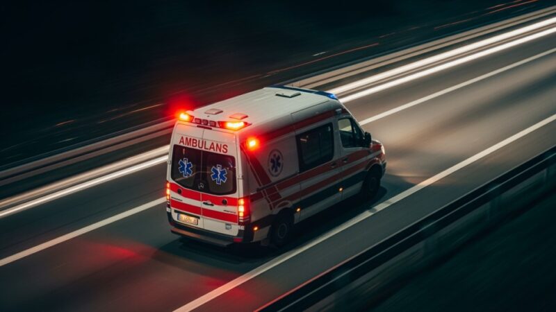 Policja z Giżycka kontroluje autokary, aby zapewnić bezpieczne zimowe wyjazdy dla dzieci i młodzieży