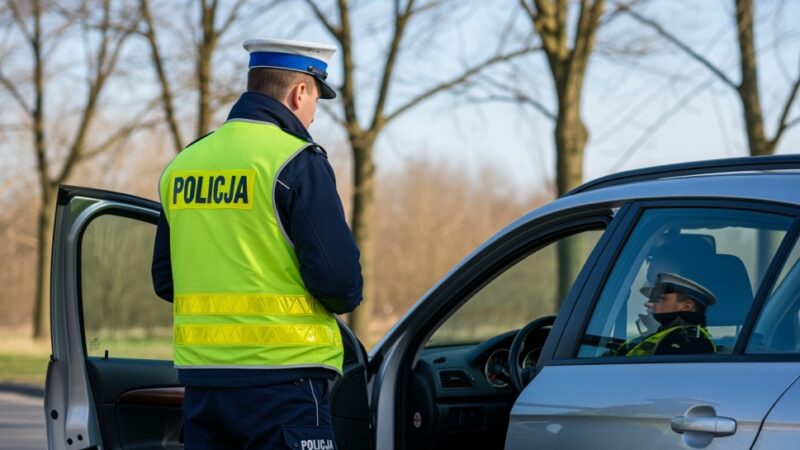 Raport z dróg powiatu: Kontrole, wykroczenia i nietrzeźwy kierowca