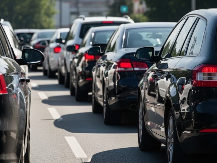 Utrudnienia drogowe w Rynie z powodu Drogi Krzyżowej