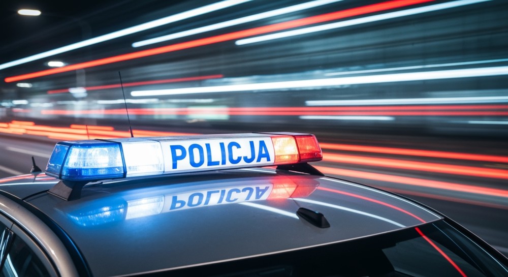 Giżycko: Policja w akcji – kontrole prędkości dla bezpieczeństwa na drogach