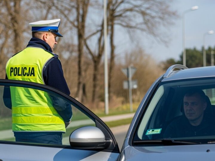 Bezpieczny weekend na drogach powiatu: kontrole, wykroczenia i tragiczne zdarzenia