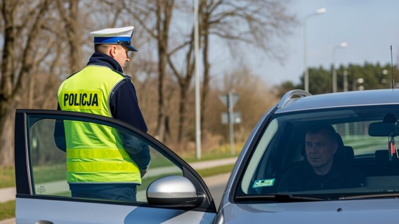 Bezpieczny weekend na drogach powiatu: kontrole, wykroczenia i tragiczne zdarzenia