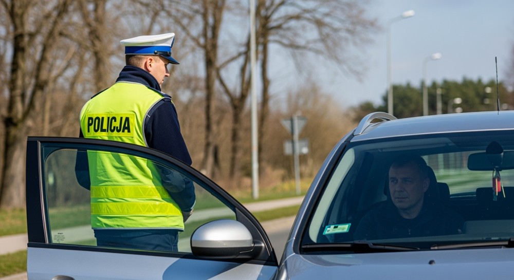Bezpieczny weekend na drogach powiatu: kontrole, wykroczenia i tragiczne zdarzenia