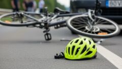 Policja szuka świadków potrącenia na rondzie