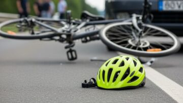 Policja szuka świadków potrącenia na rondzie